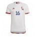 Pánský Fotbalový dres Belgie Thorgan Hazard #16 MS 2022 Venkovní Krátký Rukáv